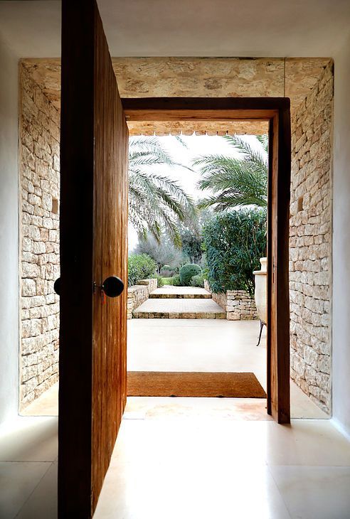 Exit to the outside ibiza villa rental
