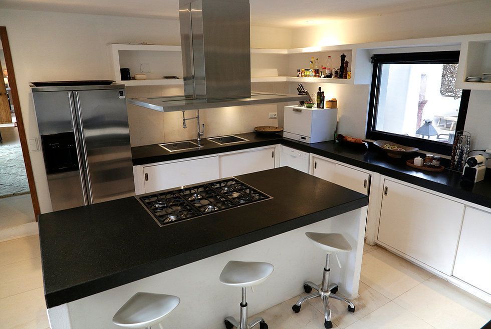 kitchen ibiza villa rental
