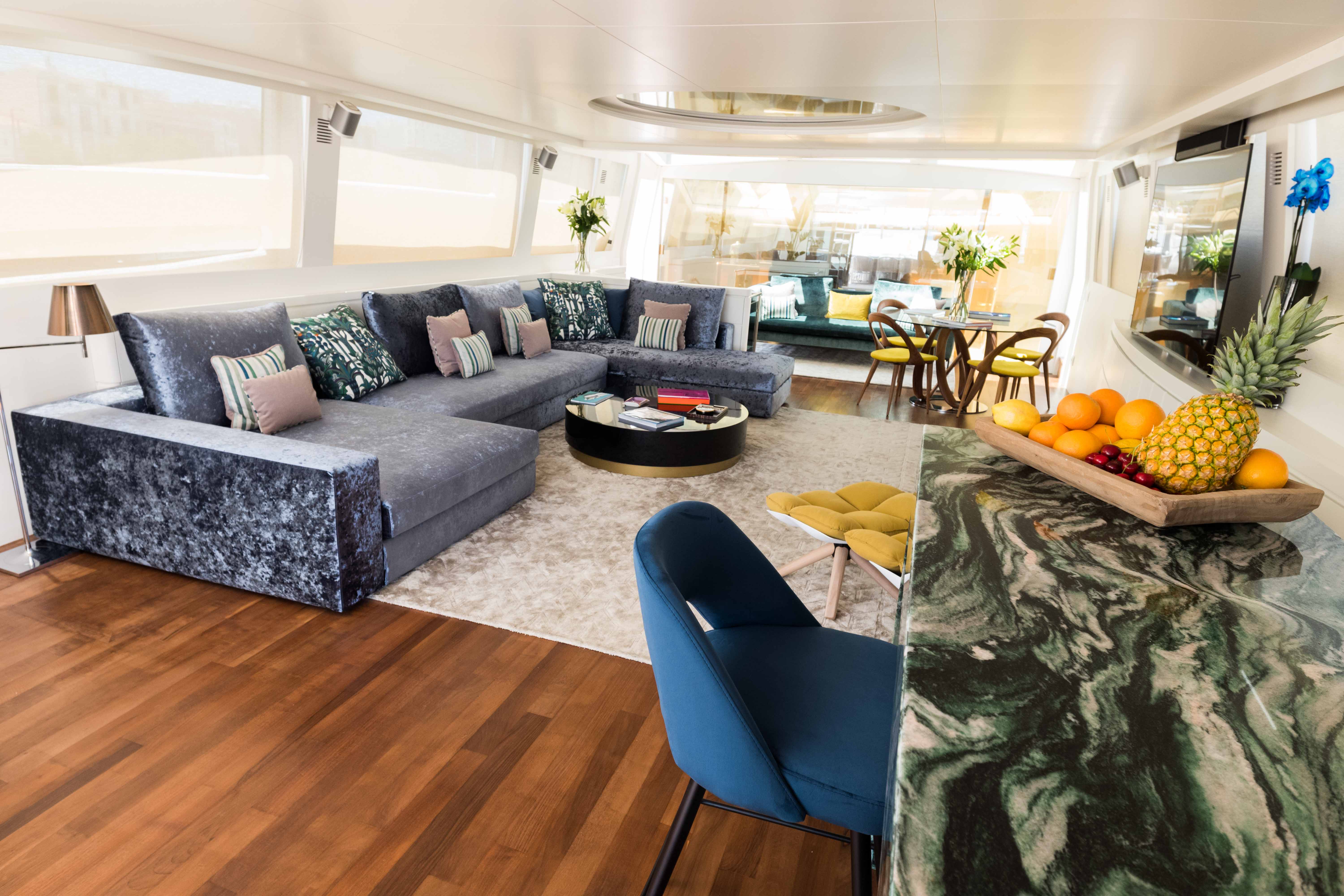 Ibiza yatch rental |  Tecnomar 36 Blue Jay