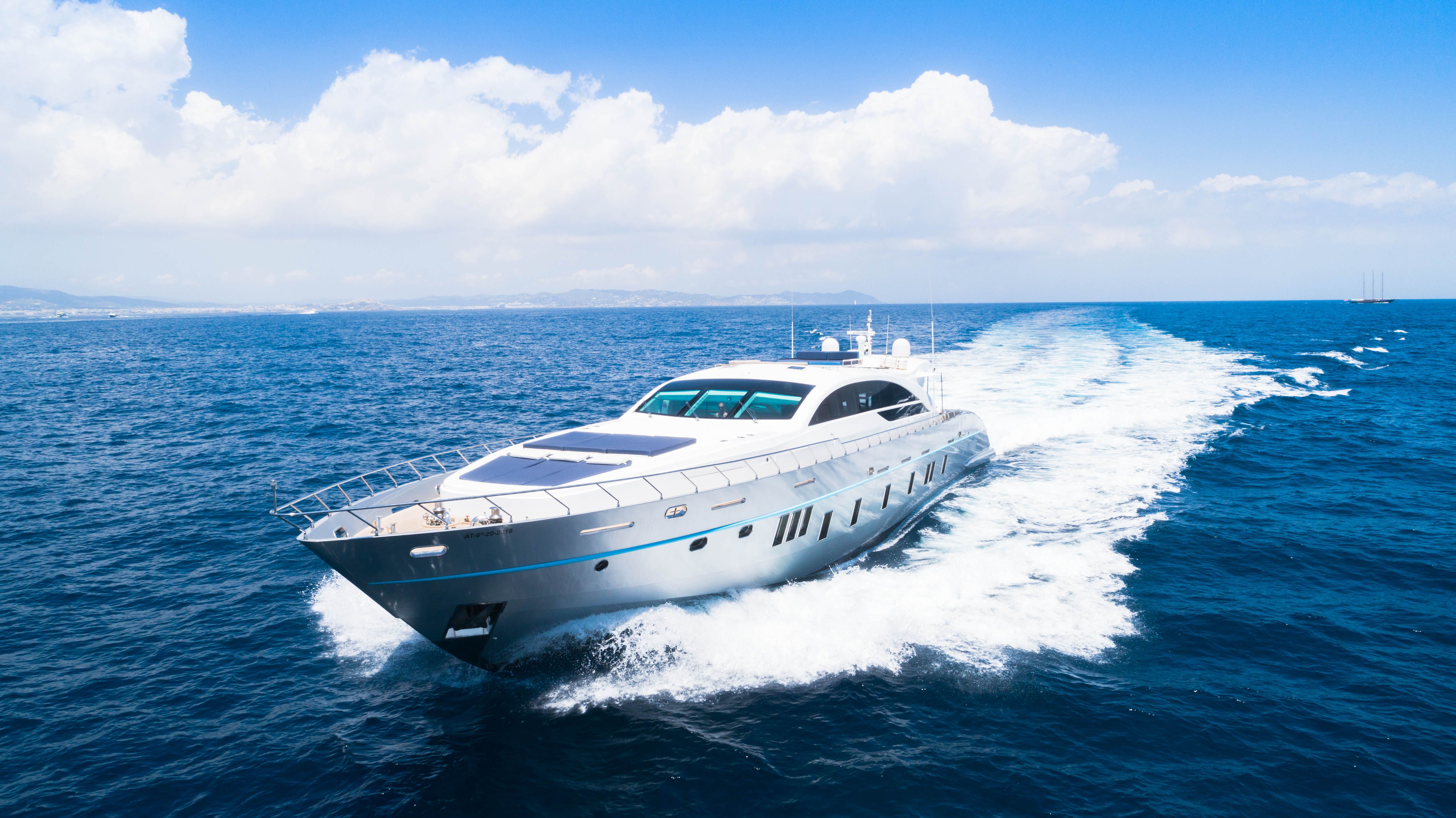 Ibiza yatch rental |  Tecnomar 36 Blue Jay