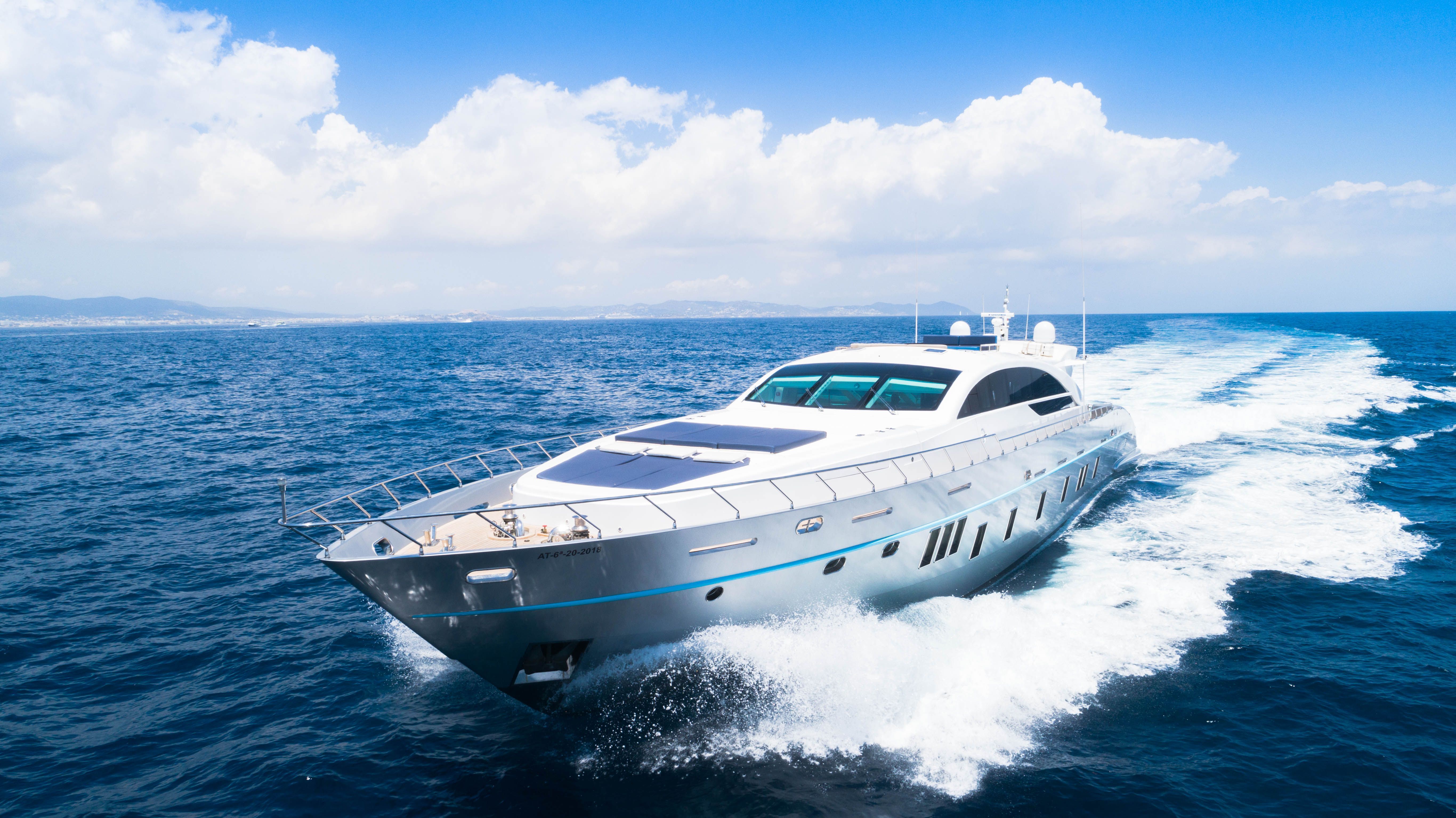 Ibiza yatch rental |  Tecnomar 36 Blue Jay