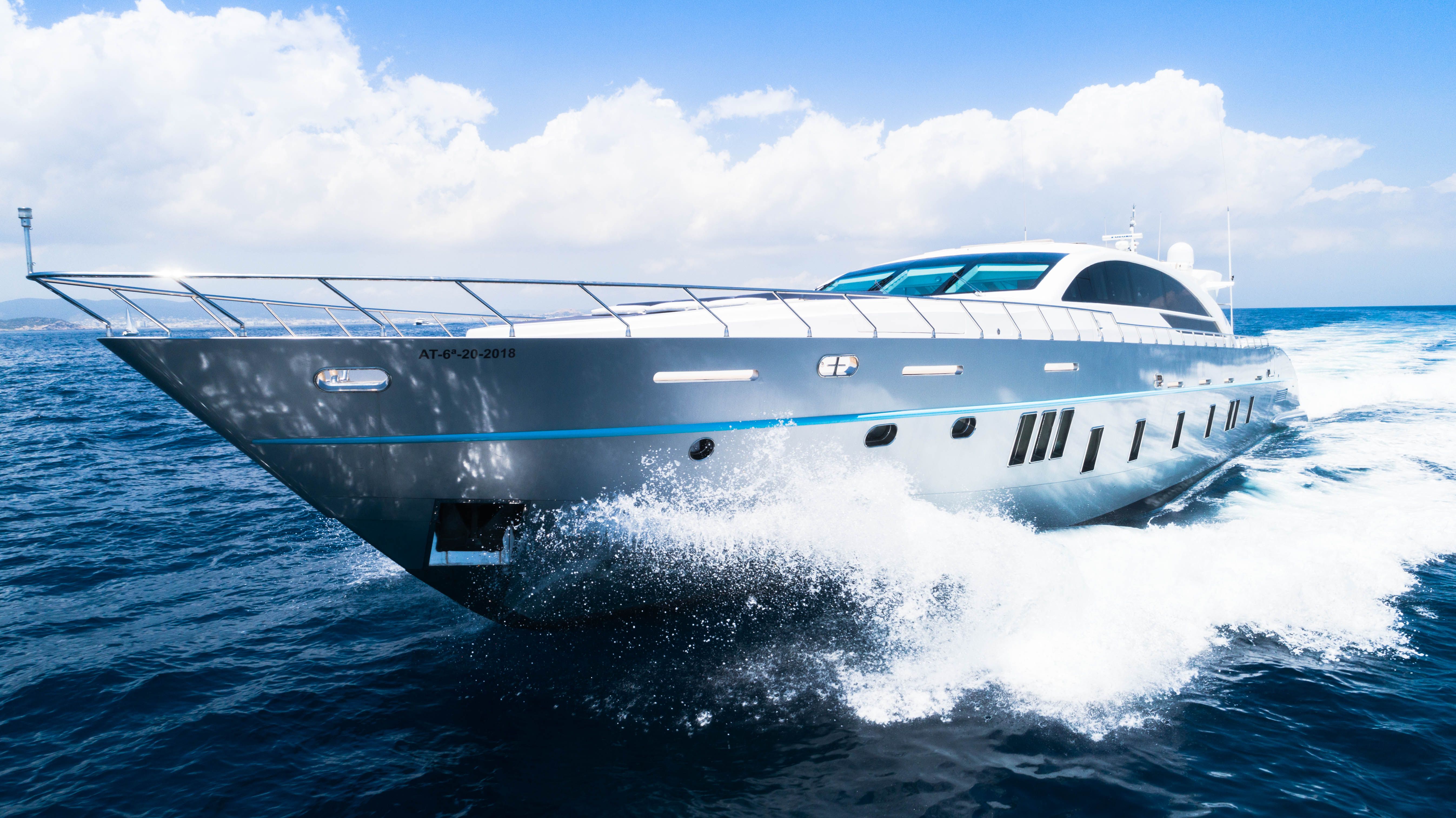Ibiza yatch rental |  Tecnomar 36 Blue Jay