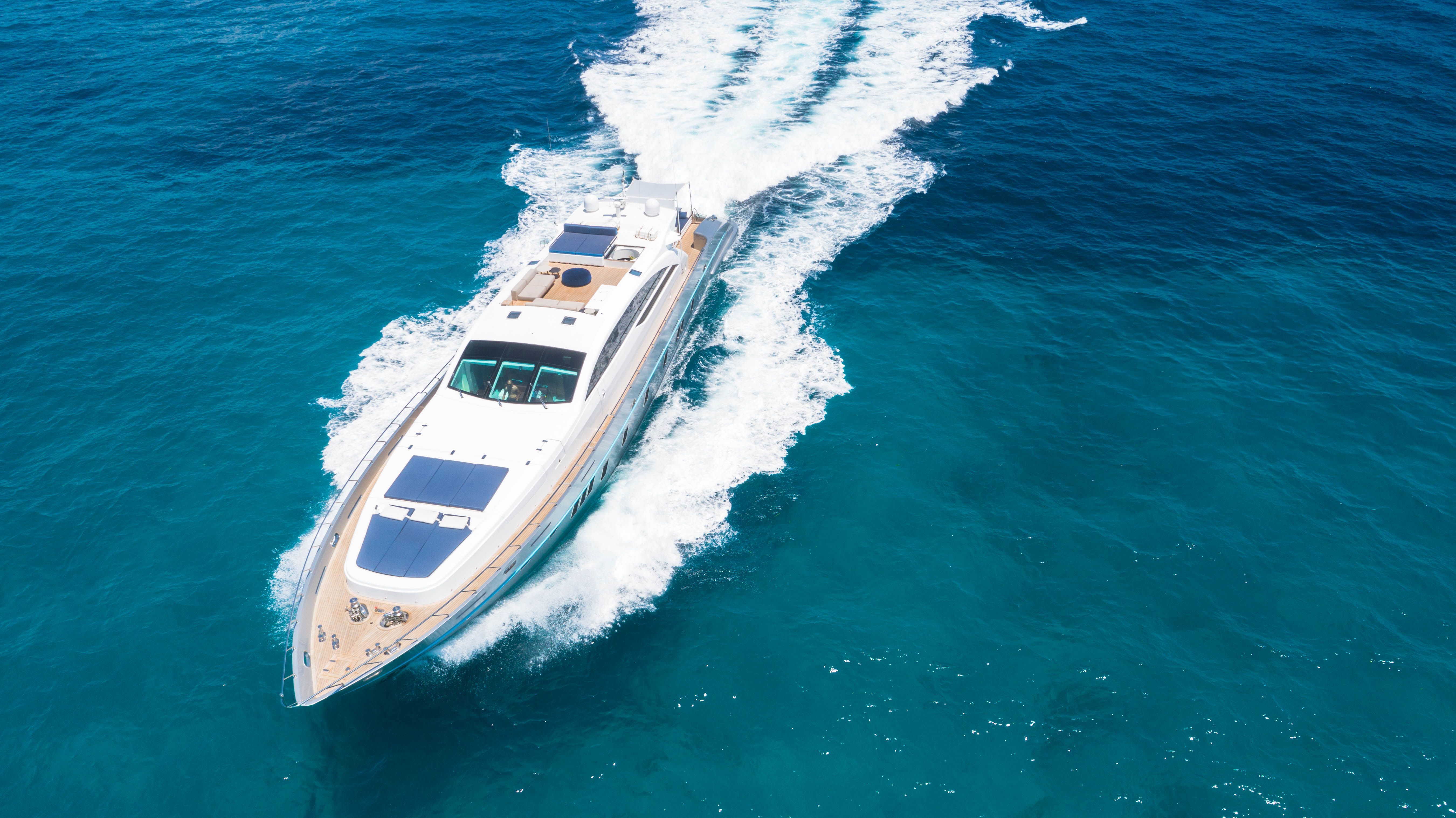 Ibiza yatch rental |  Tecnomar 36 Blue Jay